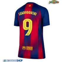 Maglie da calcio Barcelona Robert Lewandowski #9 Prima Maglia Femminile 2025-26 Manica Corta